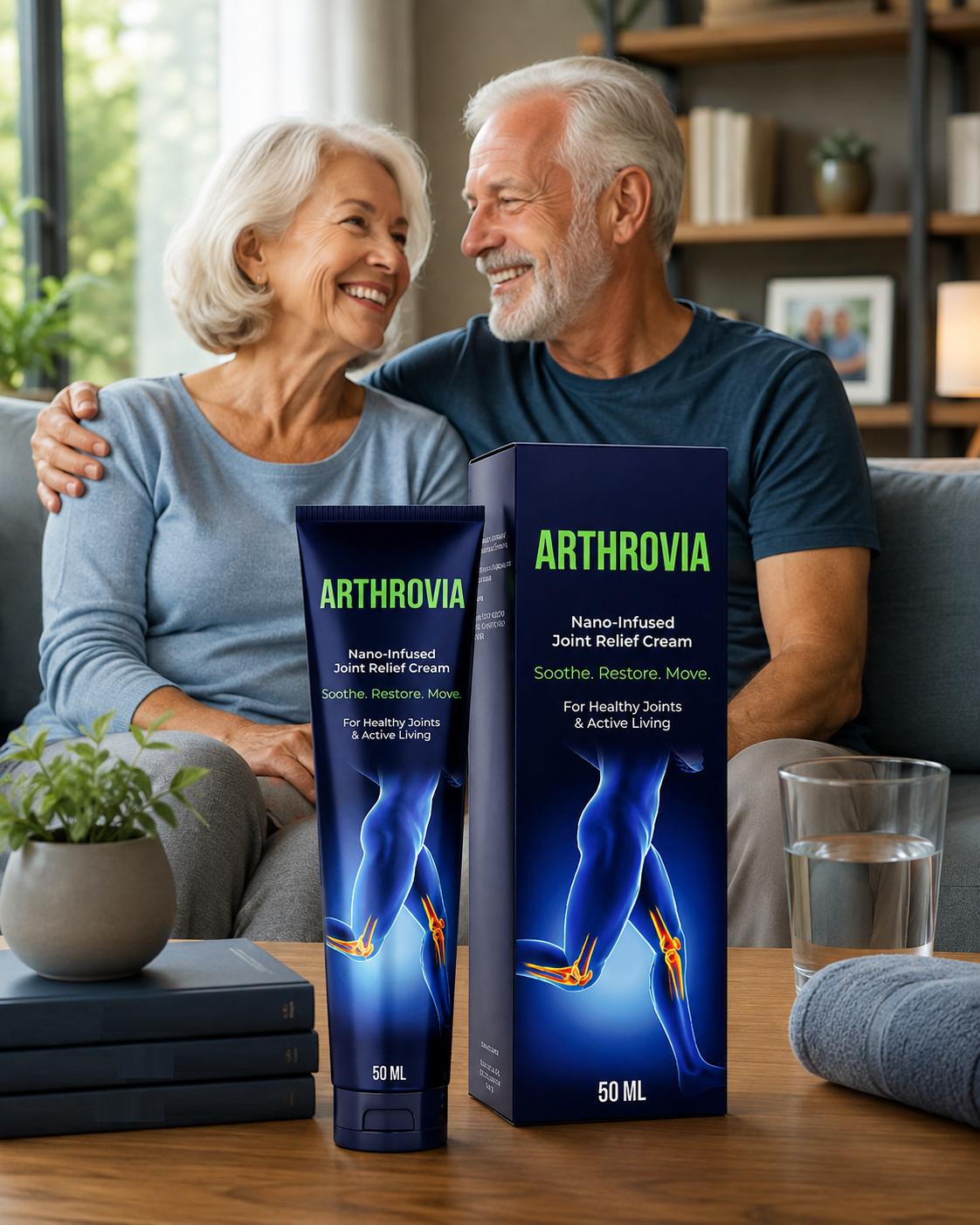 Arthrovia csomagolása és tubusa, 50 ml-es masszázskrém